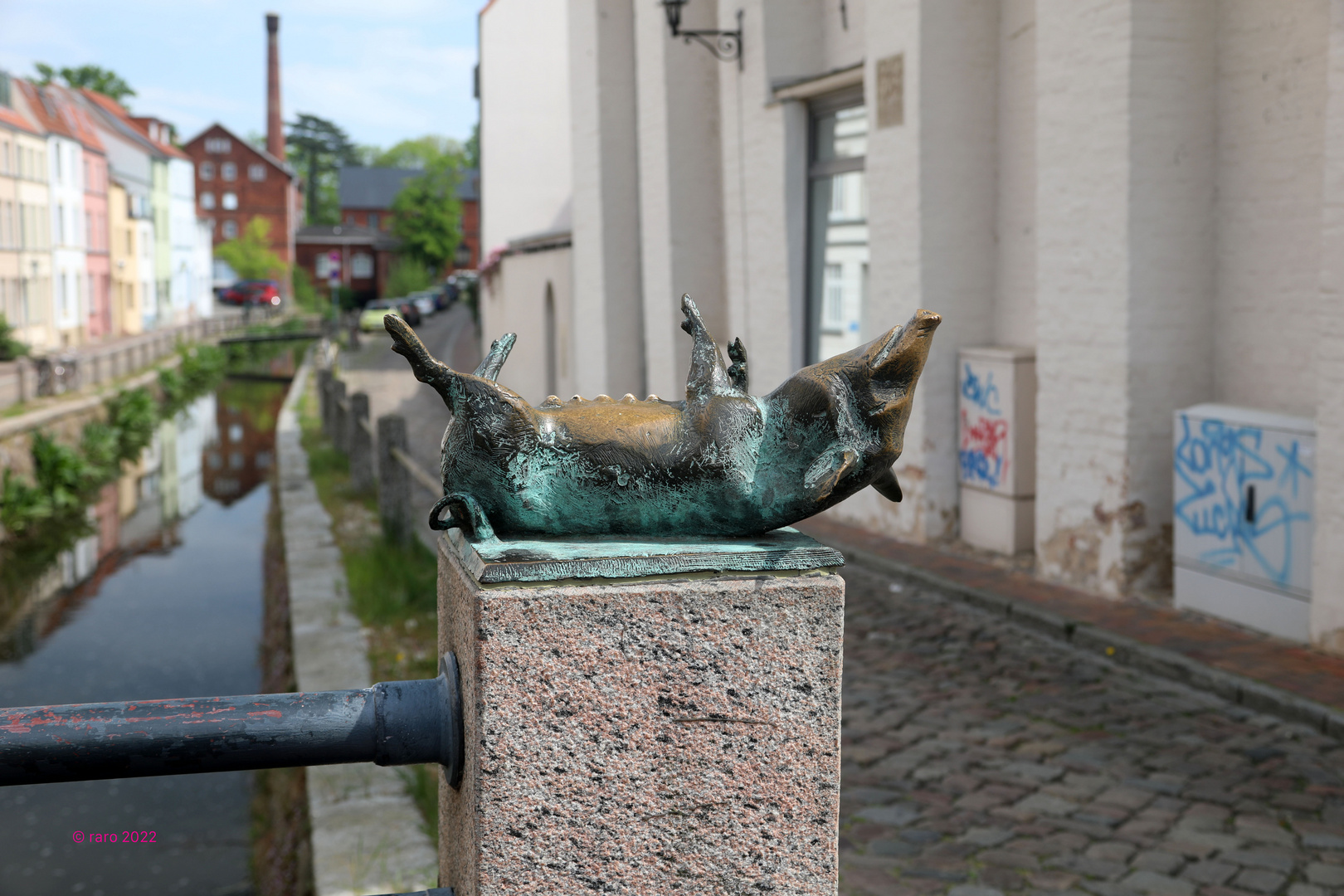 Sauwohl (Skulptur auf der Schweinebrücke)