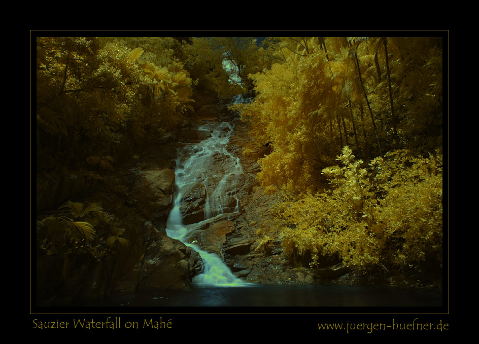 Sauzier - Wasserfall auf Mahé