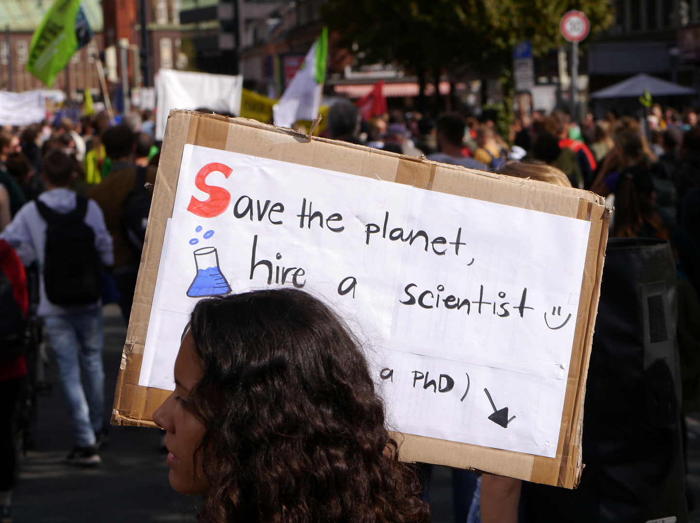 Save the planet hire a scientist