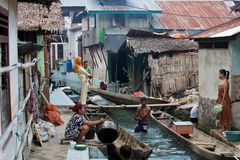 Sawai Dorf Molukken Insel Seram