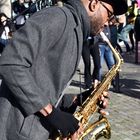 Sax men on the street