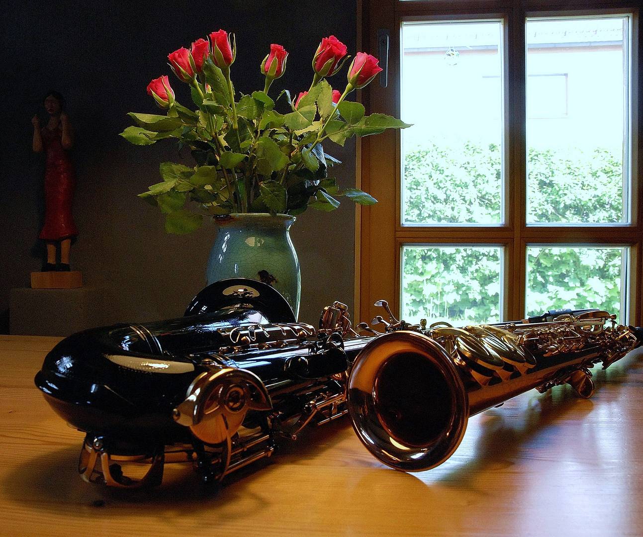 Sax und Rosen