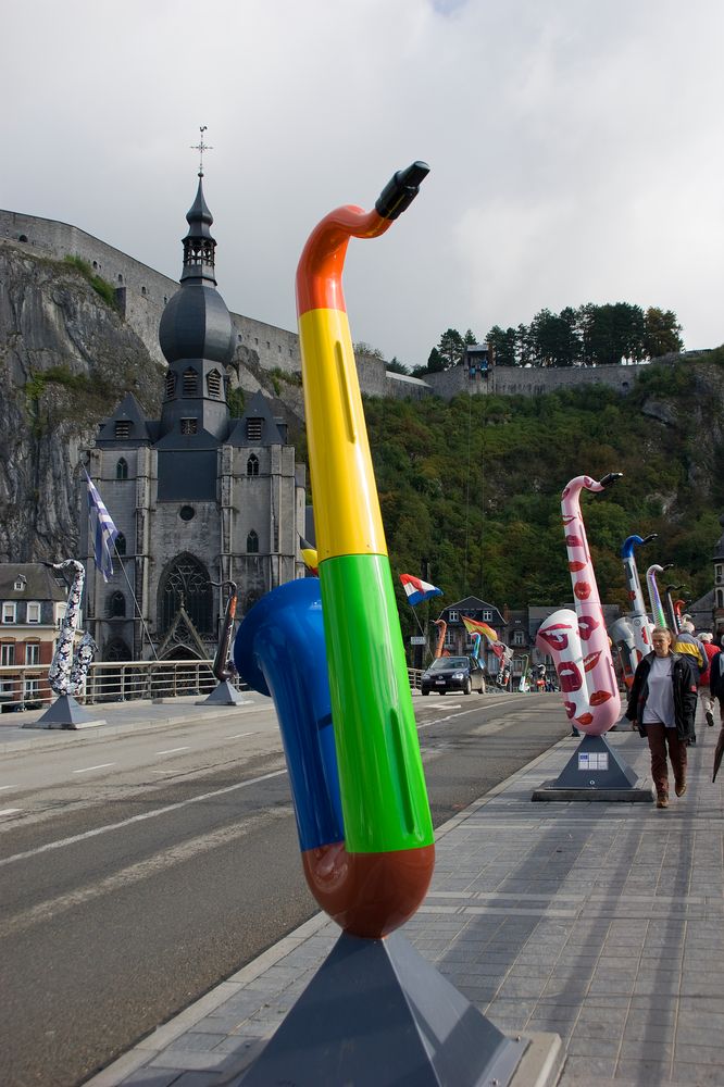 Saxofone in Dinant