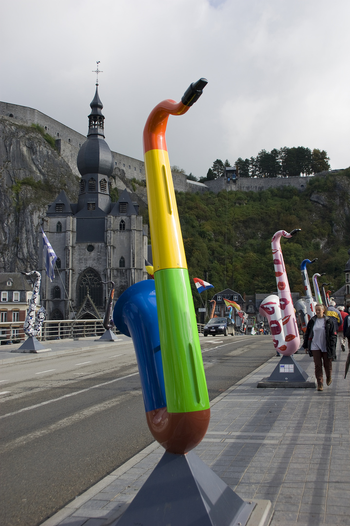 Saxofone in Dinant