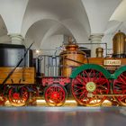 Saxonia, die erste und letzte gebaute Dampflokomotive Deutschlands im Verkehrsmuseum Dresden