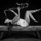 Saxophone girl