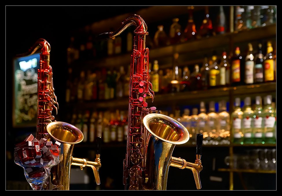 Saxophone in Angie's Nightclub