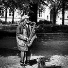 Saxophonespieler