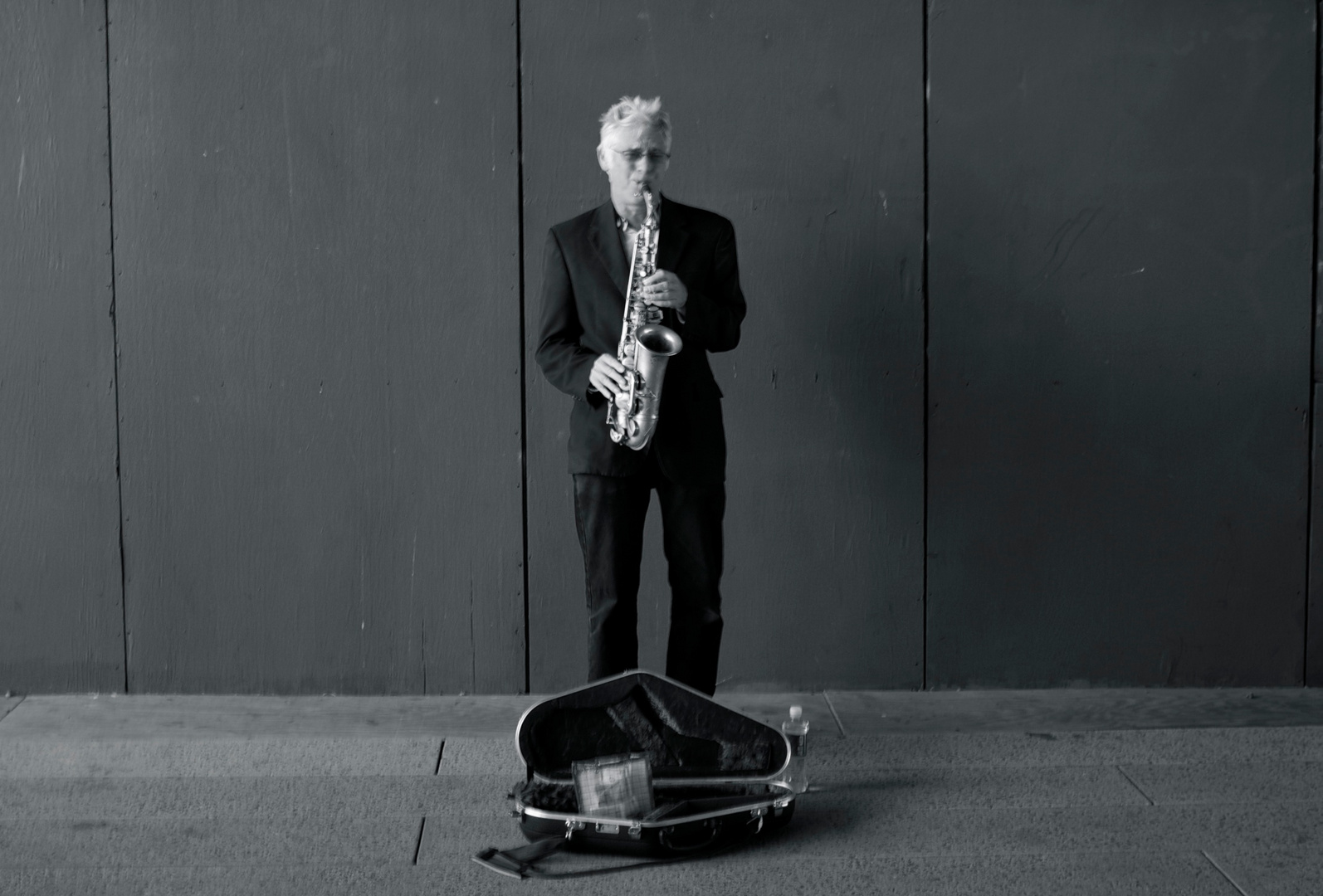 Saxophonist in New York