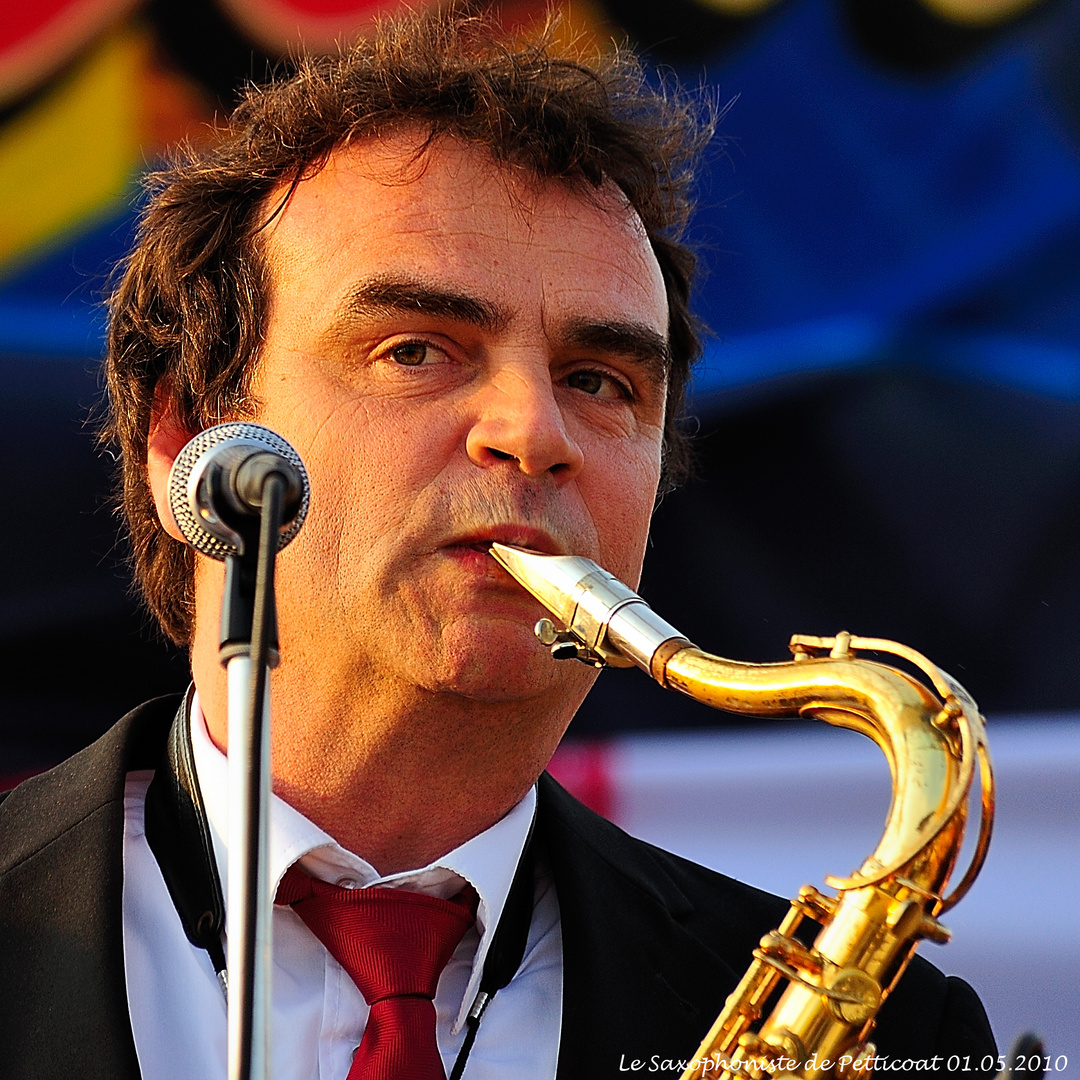 Saxophoniste des Petticoat (01.05.2010)