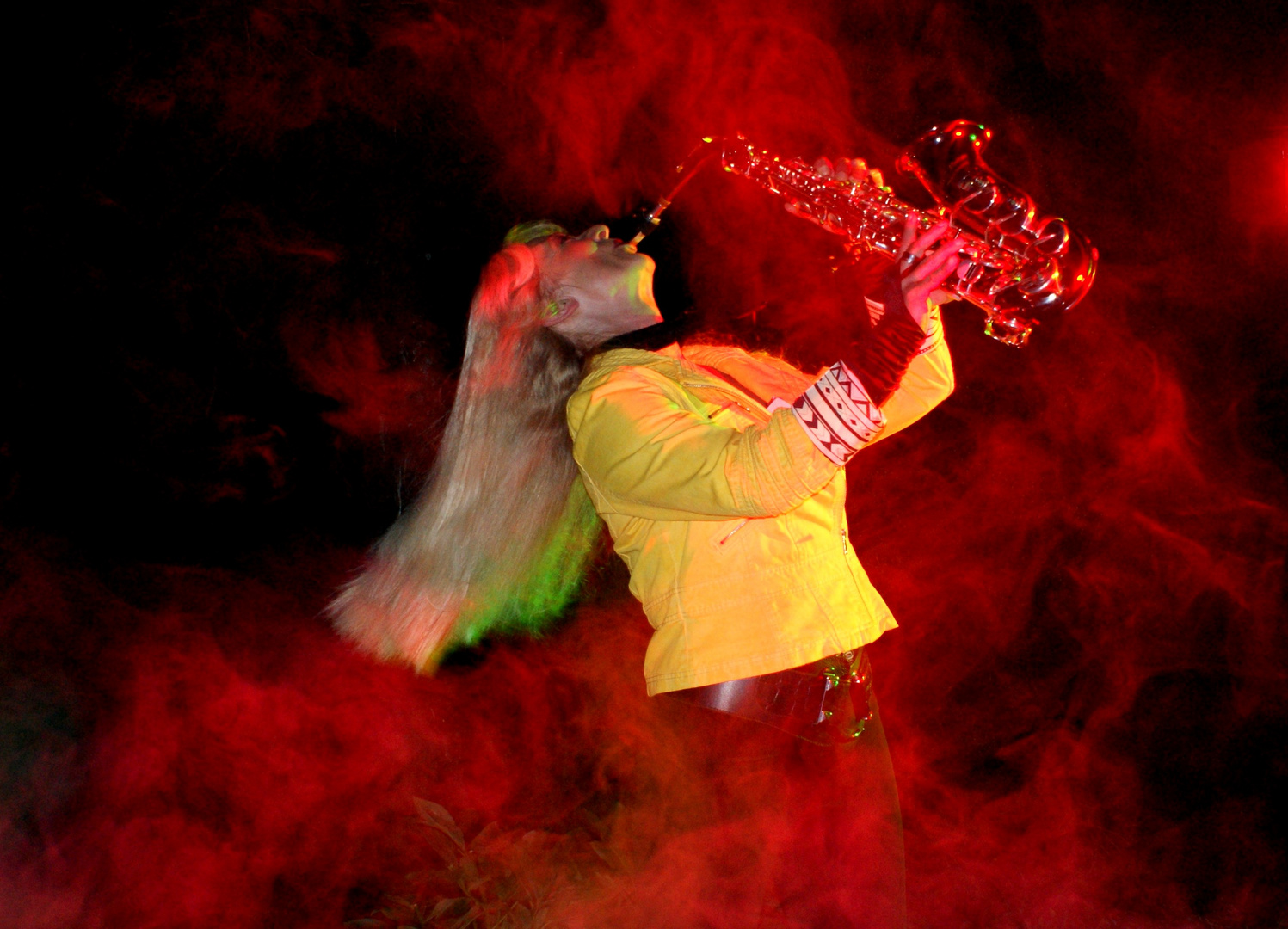 Saxophonistin Kathrin Eipert