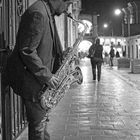 Saxophonspieler 2