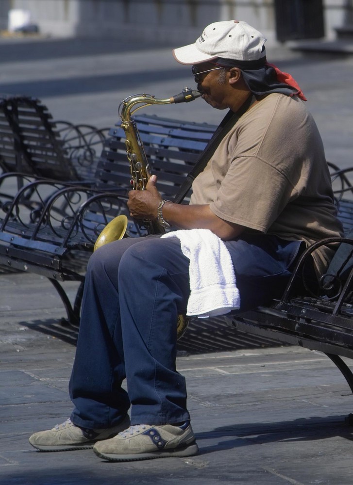 Saxophonspieler