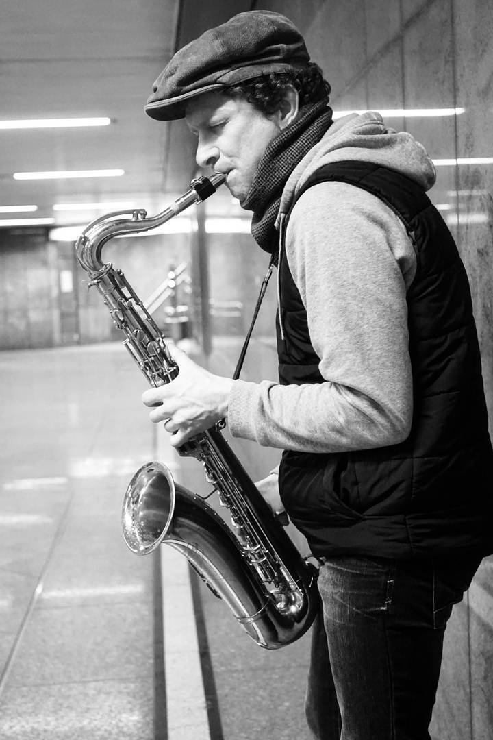 Saxophonspieler