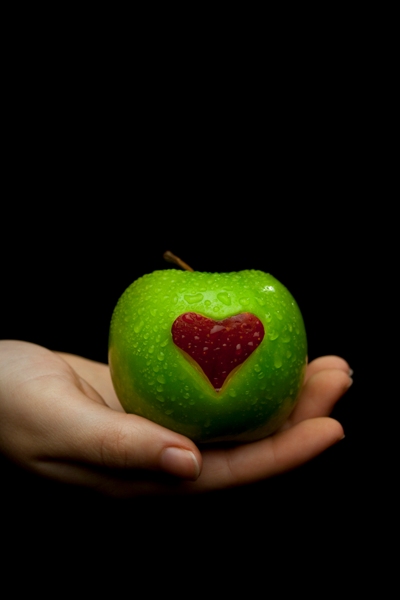 say it with...an apple!