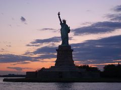 Saying Hi to Miss Liberty