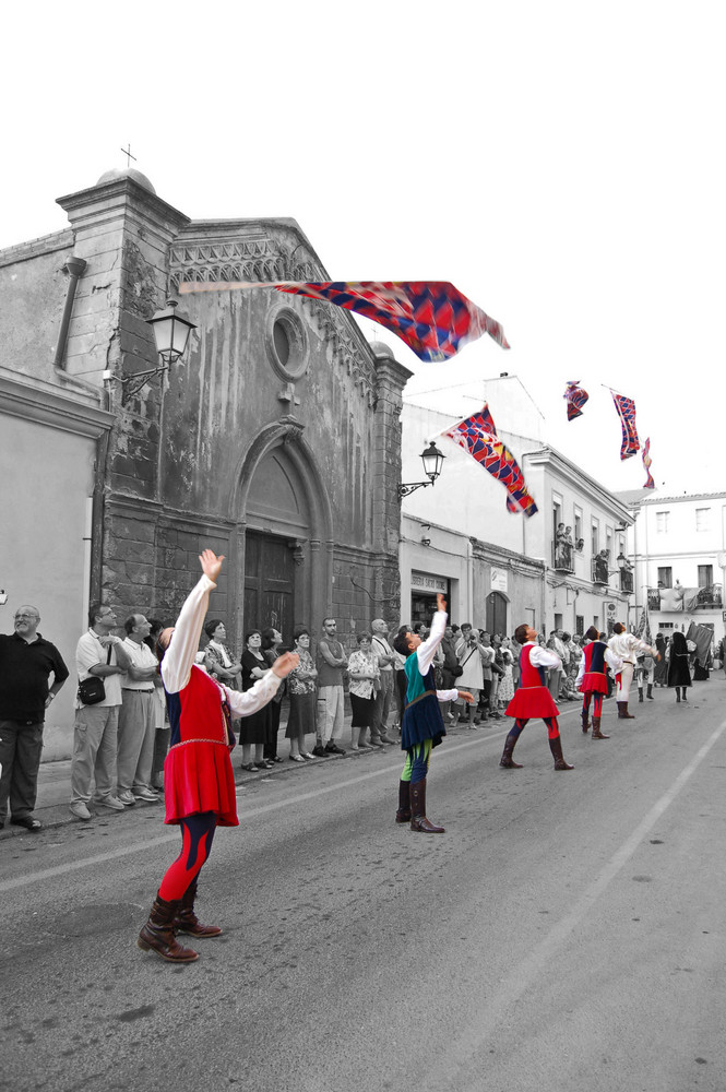 Sbandieratori Corteo Medievale