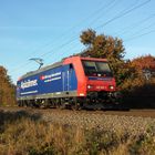 SBB 482 022 "Alpäzähmer" bei Ratingen-Lintorf am 31.10.2016