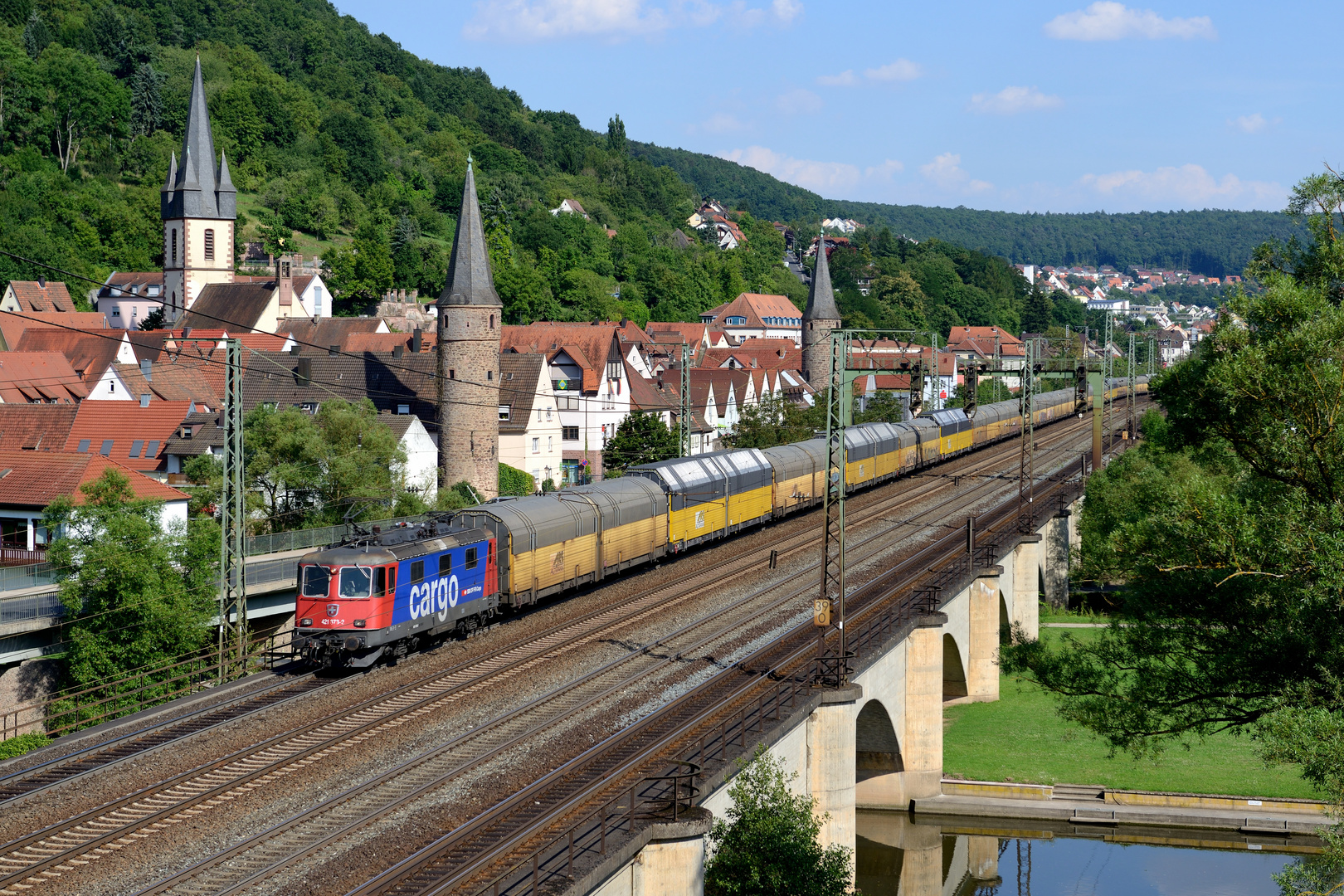 SBB Cargo 421 373 Gemünden am Main 