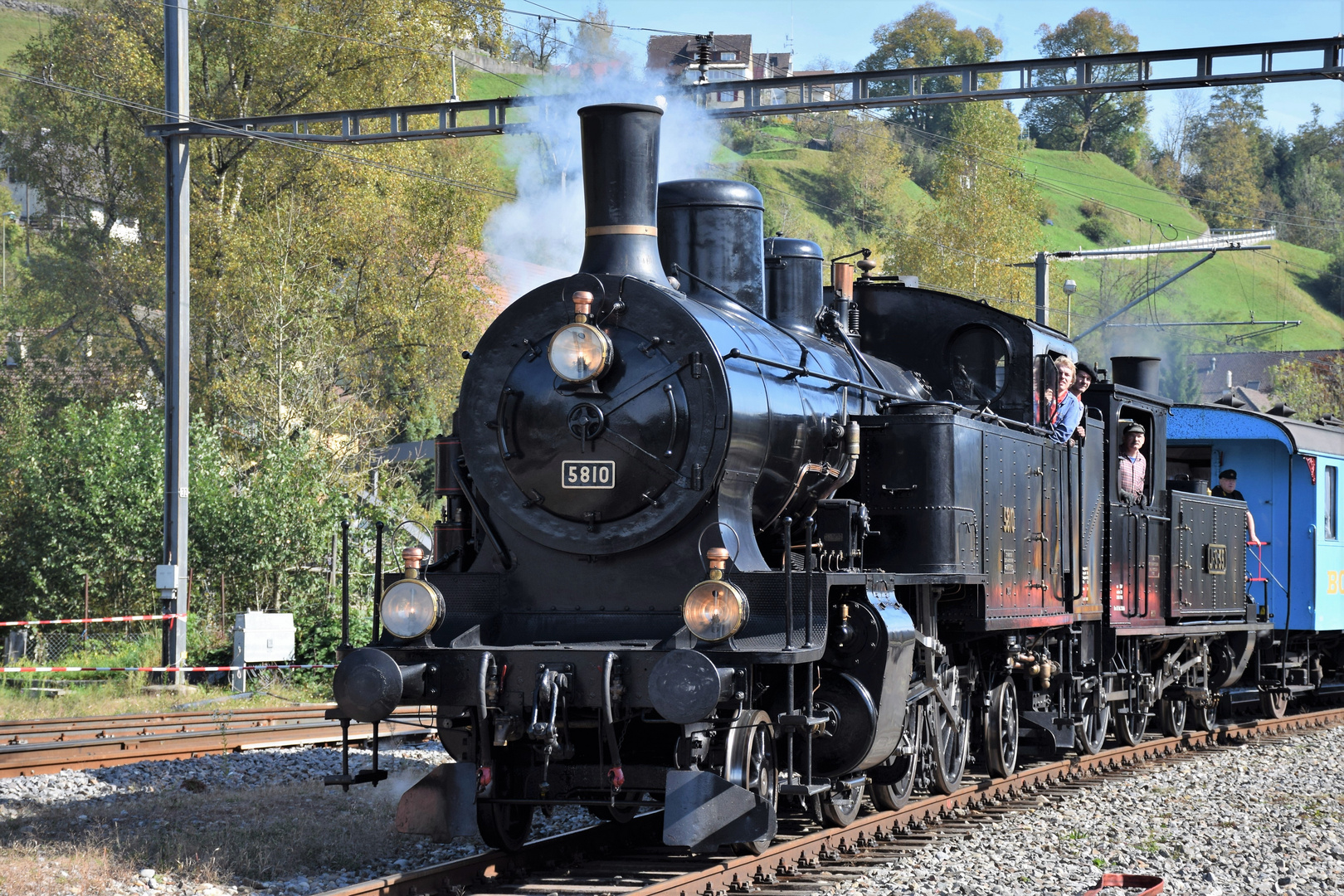 SBB EB 3/5 5810 Bauma 12.10.2014 