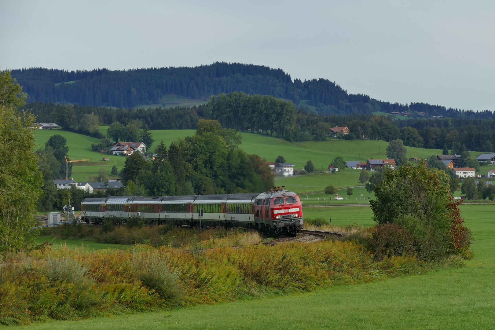 SBB Eurocity im Allgäu