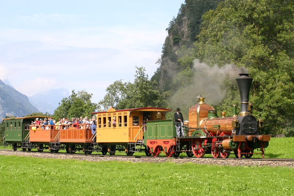 SBB Historic D 1/3 1 "Limmat" bei Erstfeld