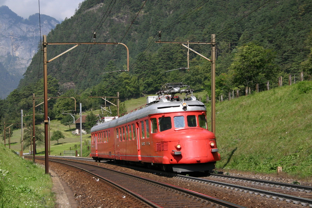 SBB Historic RAe 4/8 "Churchill-Pfeil" bei Erstfeld