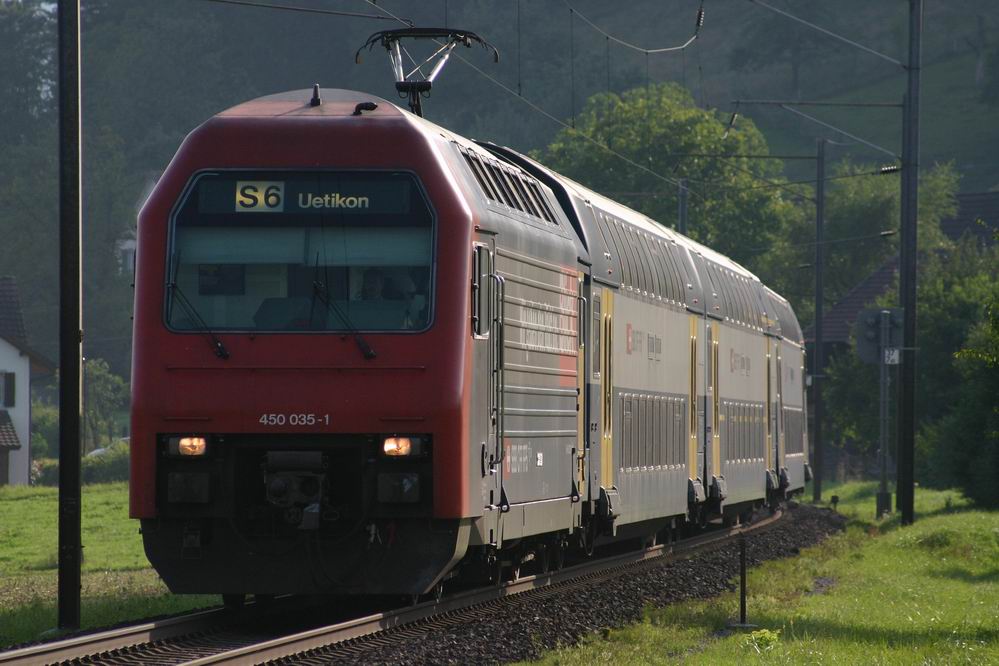 SBB Re 450 bei Würenlos Foto & Bild züge, eisenbahn, verkehr