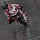 Sbk Nurburing sotto la pioggia