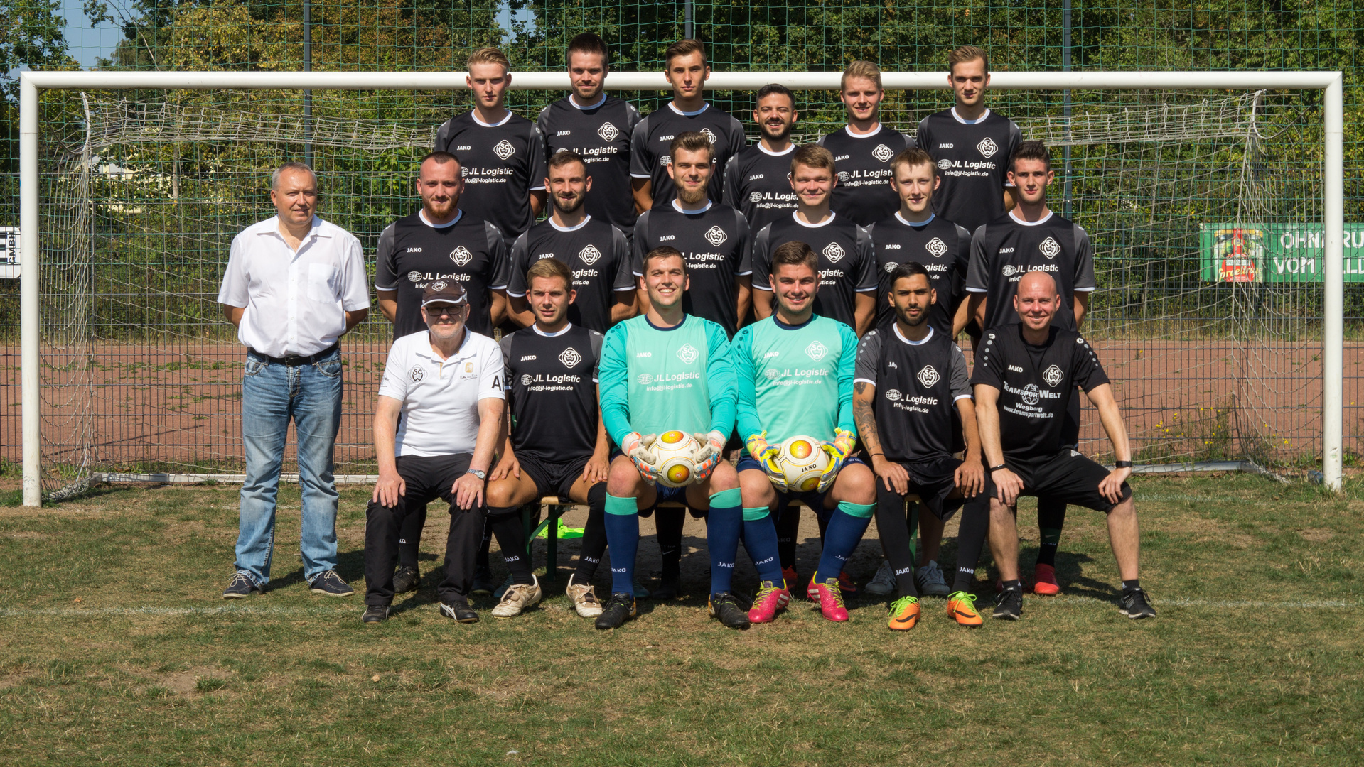 SC Wegberg 1. Herren im neuen Trikotsatz 2018/19