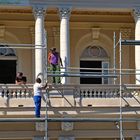 Scaffolding at Paseo Prado