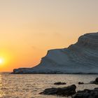 Scala dei Turchi bei Agrigent, Oktober 2023