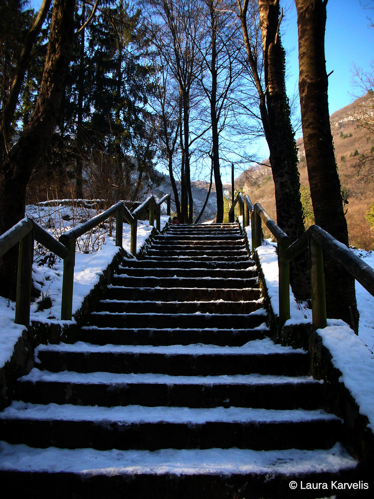 Scala innevata