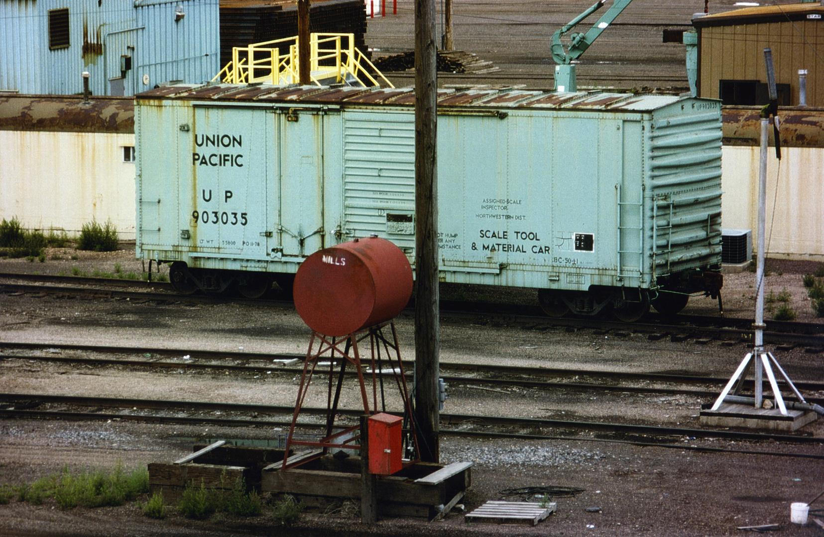 Scale Tool & Material Box Car der Union Pacific UP#903035, Laramie , Wyoming