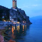 Scaligerburg in Malcesine am Abend