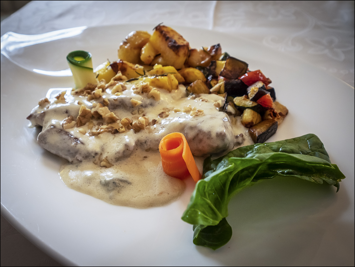 Scaloppina di Vitello gorgonzola e noci - Speziale*