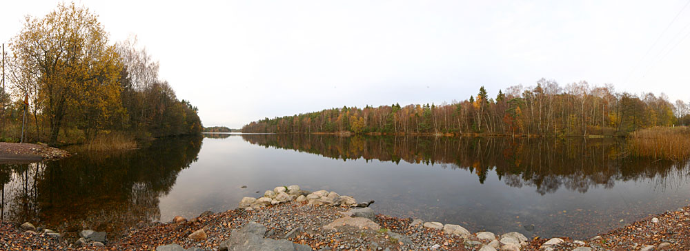 Scandinavian Lake Panorama