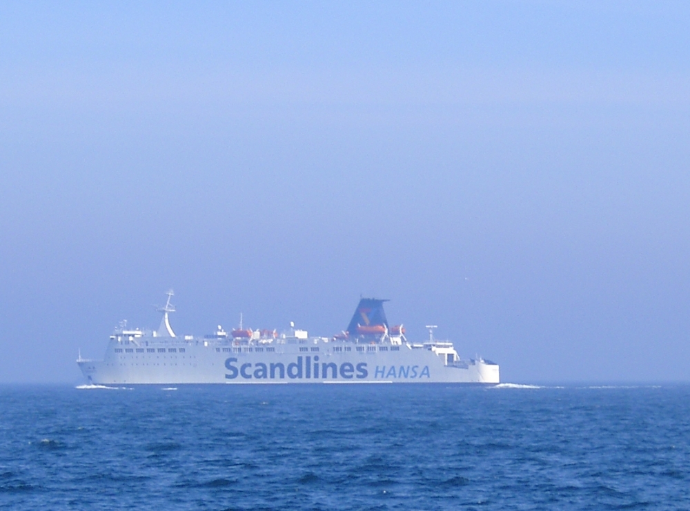 Scandlines in der Ostsee vor Sassnitz