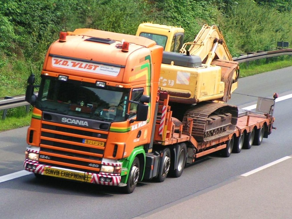 Scania 124 L Schwerlastzug