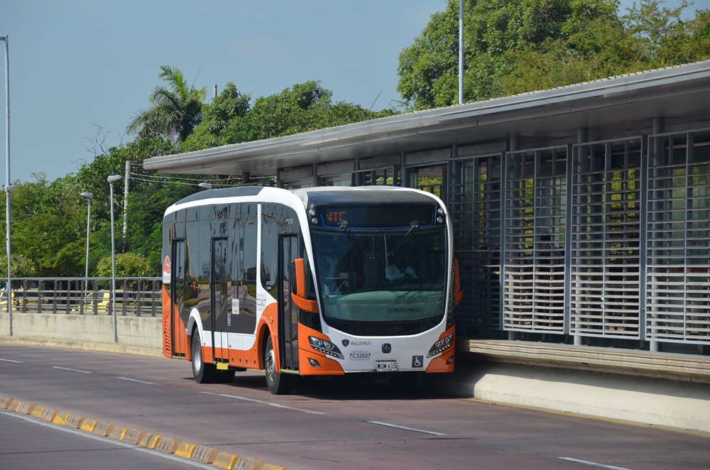 Scania Bus in Cartagena