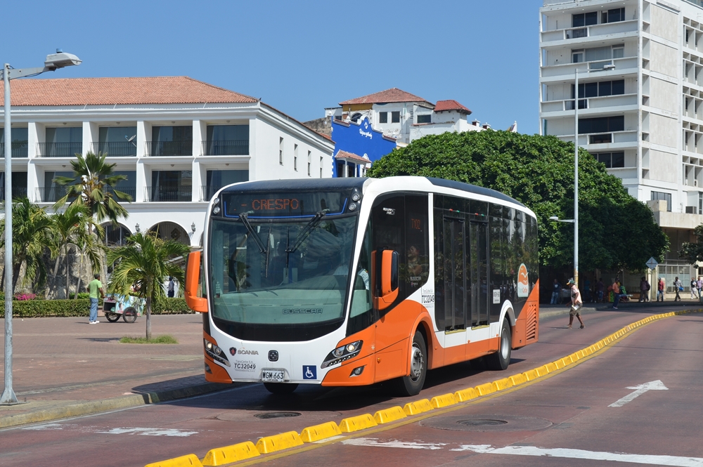 Scania Bus in Cartagena