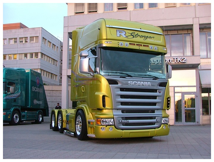 Scania - Tuning grün