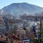 SCANNO, il fumo dei camini.