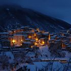 SCANNO, notturno con la neve