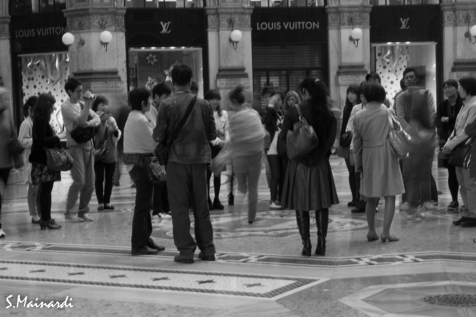 Scaramanzia in Galleria Vittorio Emanuele