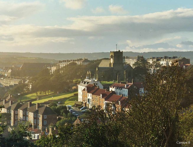 Scarborough im Herbst