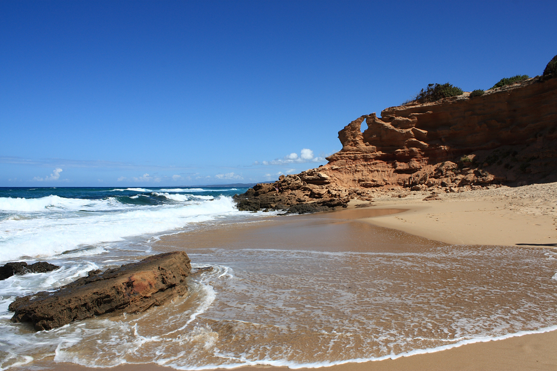 Scatti dalla spiaggia di Scivu