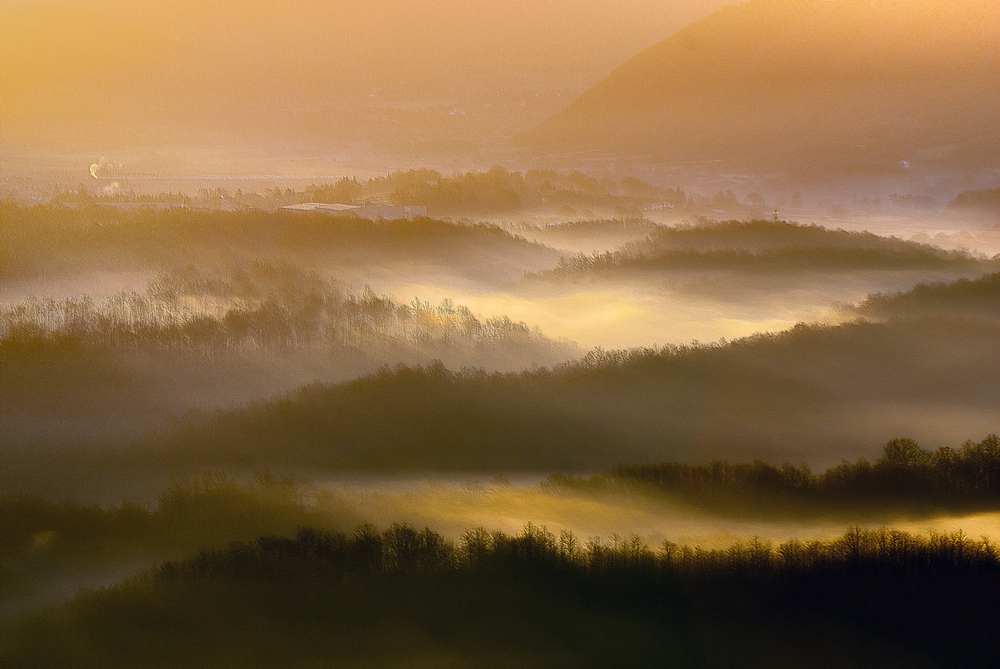 Scenari all'alba