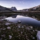 Scende la notte sul Gran Sasso d'Italia