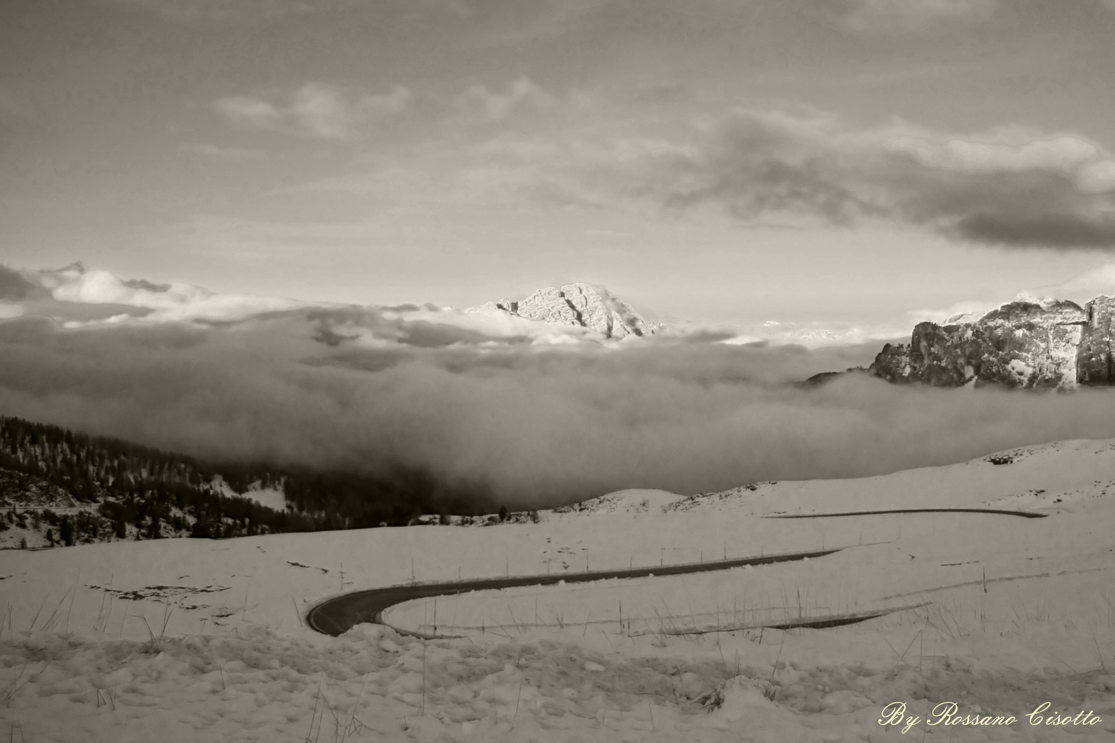 scendendo la montagna